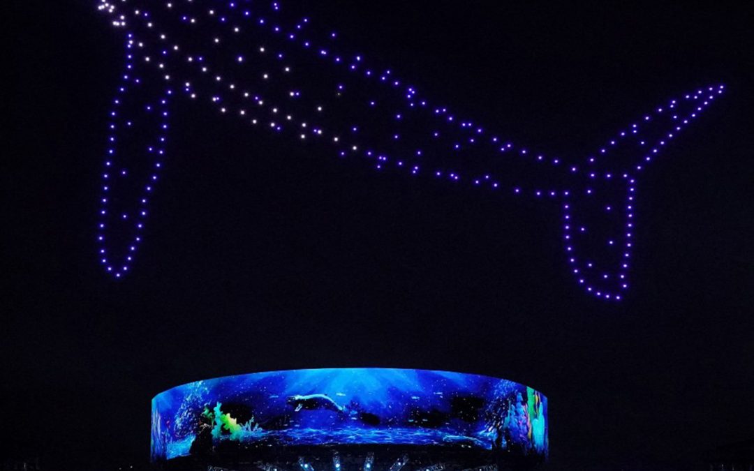 Light Up the Sky: The power of Drones and Projections